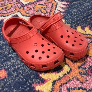 Red Crocs